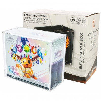 Phoenix Shield - Plexiglas - Protection Acrylique pour ETB POKEMON (Fermeture Magnétique)