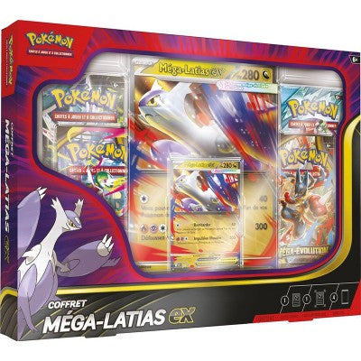 Pokemon - Coffret - 4 boosters - MEGA-LATIAS EX