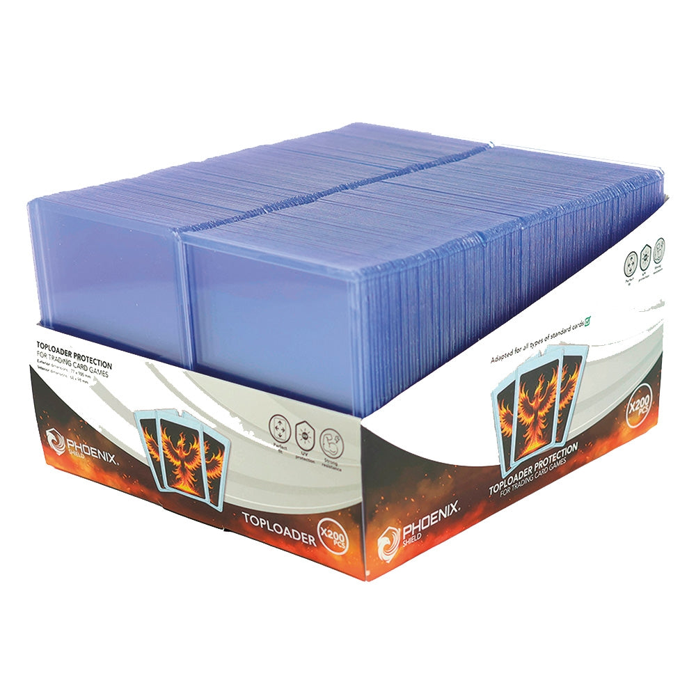 Phoenix Shield - Toploader - 3x4" Clear Regular - par 200